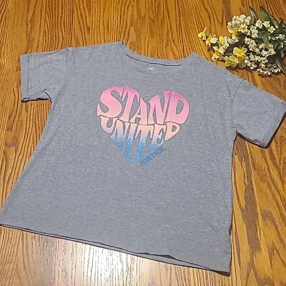 Justice STAND UNITED Top - Girls Large